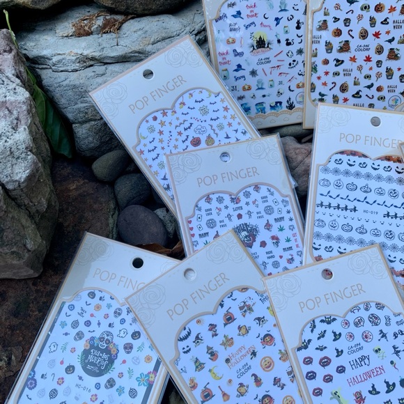 12 Halloween Nail decals👻🎃 - Picture 2 of 5